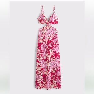 Abercrombie & Fitch Pink and White Floral Dress